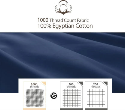 100% Egyptian Cotton Bed Sheets