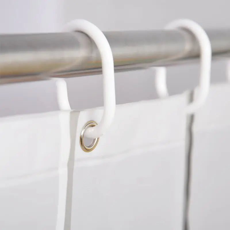 Waterproof Shower Curtain Mildew Bathroom with Hooks