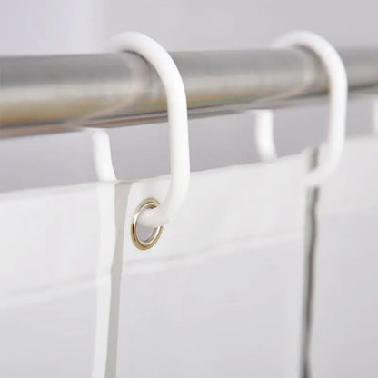 Waterproof Shower Curtain Mildew Bathroom with Hooks