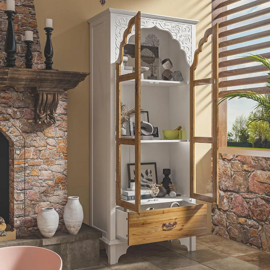 Modern  Storage Cabinet Bookshelf