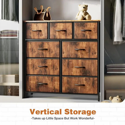 Dresser for Bedroom Thickened Frame