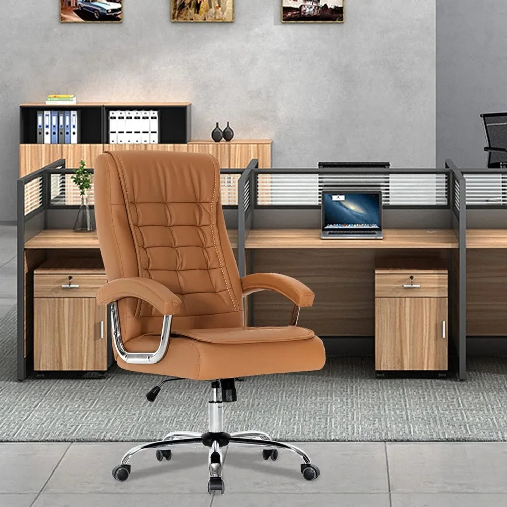 Executive Adjustable Leather Office Chair
