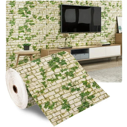 Wall Sticker Imitation Brick Bedroom Living Room Home Wallpaper