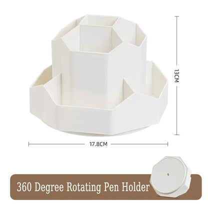 360°Rotatable Office Stationery Pen Holder
