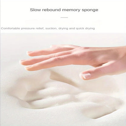 1-pc Quick-Dry Memory Foam Kitchen Mat