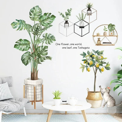Large Nordic Tree Wall Stickers Decoration