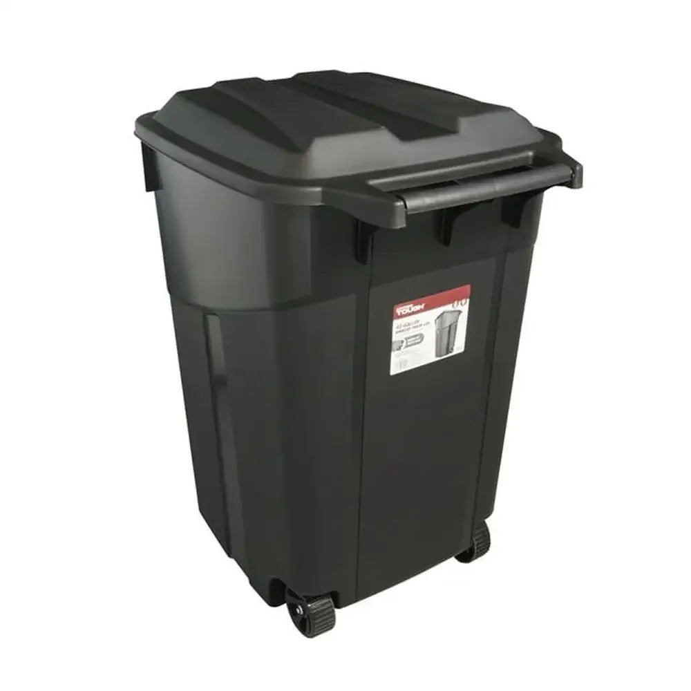 45 Gallon HD Black Garbage Can