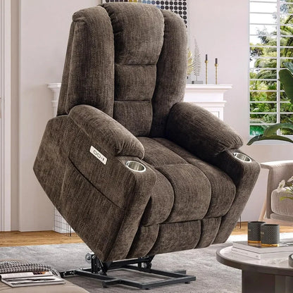 Power Lift Recliner Chair with Heat and Massage