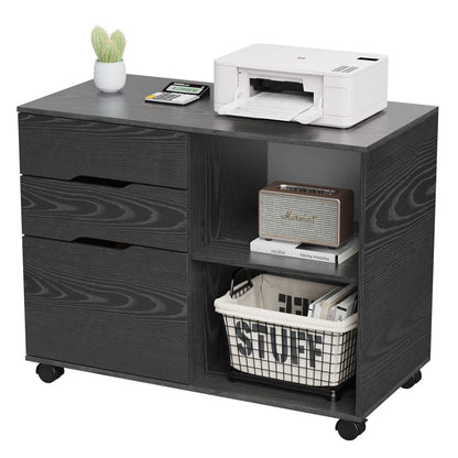 3-Drawer File Cabinet for Office