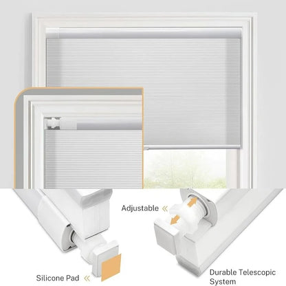 Cordless Top Down Cellular Blinds For Windows