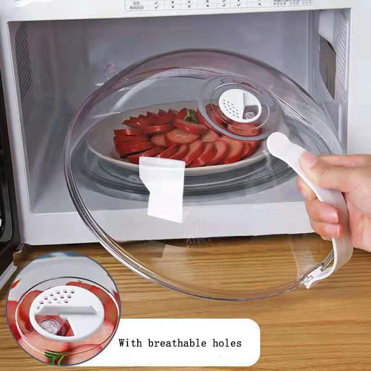 (1pc)Microwave Oven Splash Proof Cover
