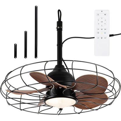 24" Outdoor Ceiling Fans w/Light