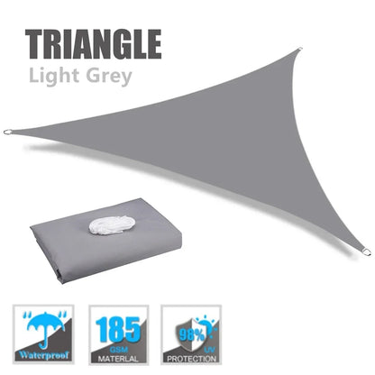 Waterproof Triangle Sun Shelter Sunshade