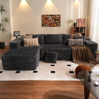 104" Cloud L-Shaped Sectional Sofa
