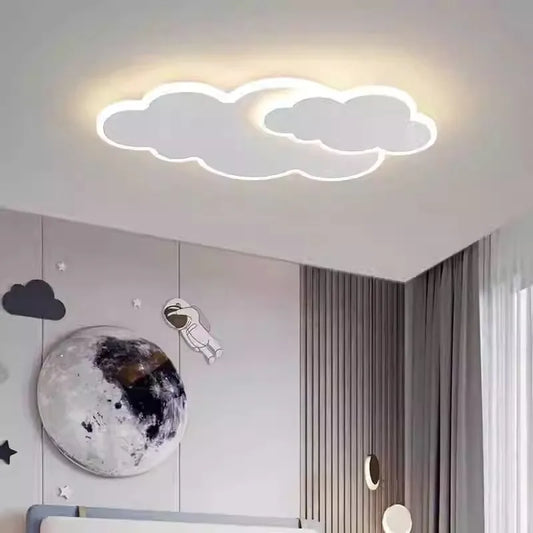 AuroraRealm Children's Bedroom LED Ceiling Lamp Creative White Cloud