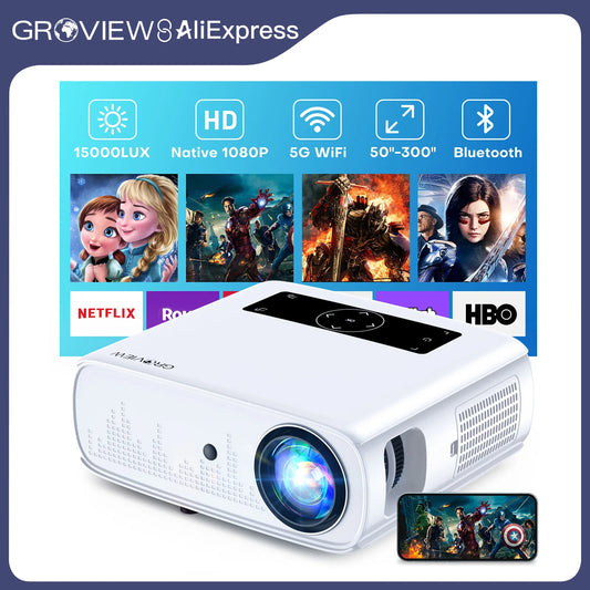 1080P Projector WiFi/Bluetooth