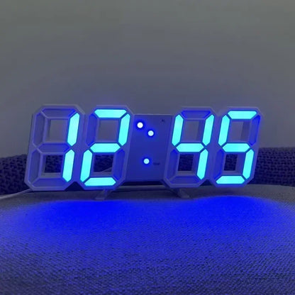 Digital Clock Wall Clocks Decoration for Bedroom