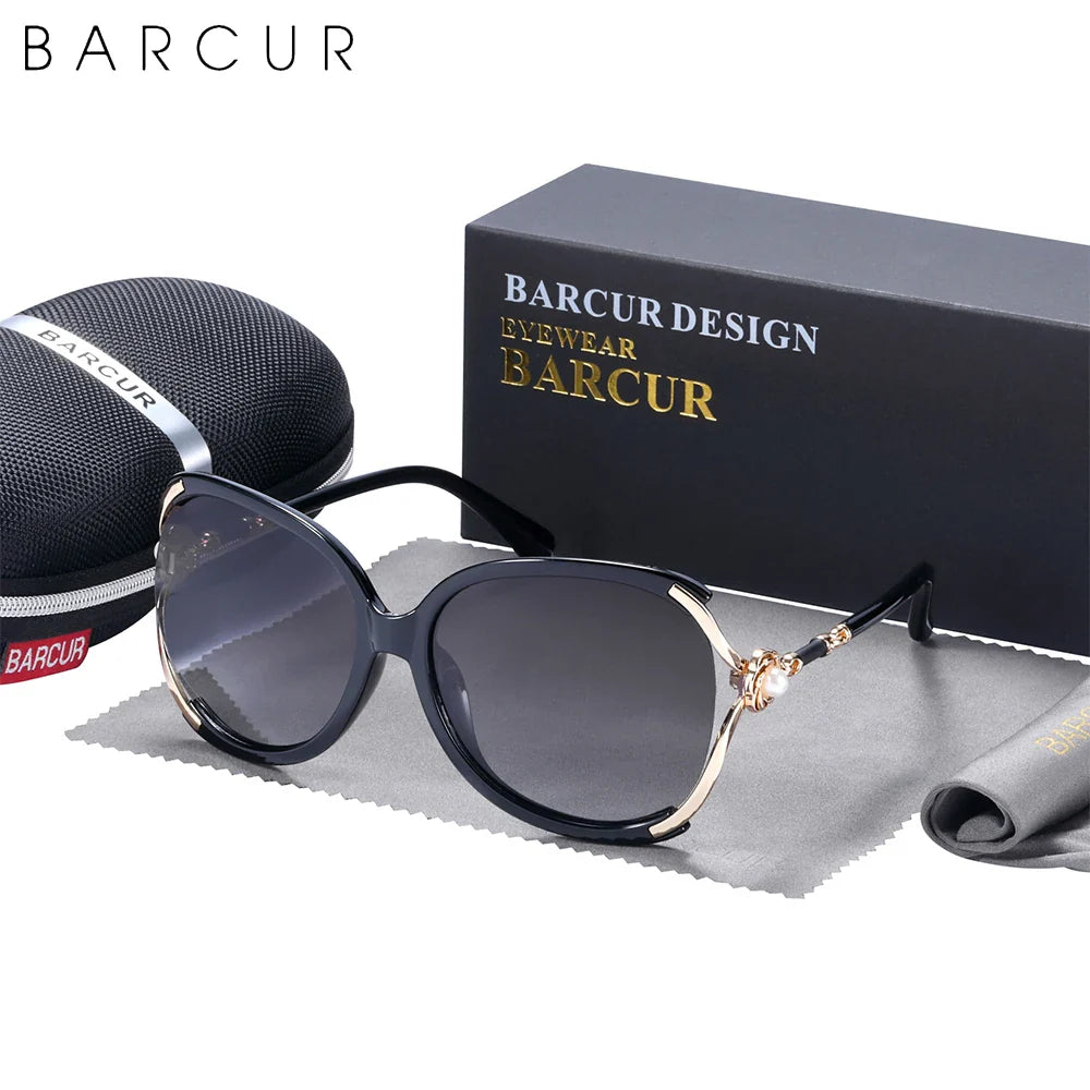 BARCUR Sunglasses Trendy Butterfly Design Women