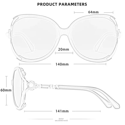 BARCUR Sunglasses Trendy Butterfly Design Women