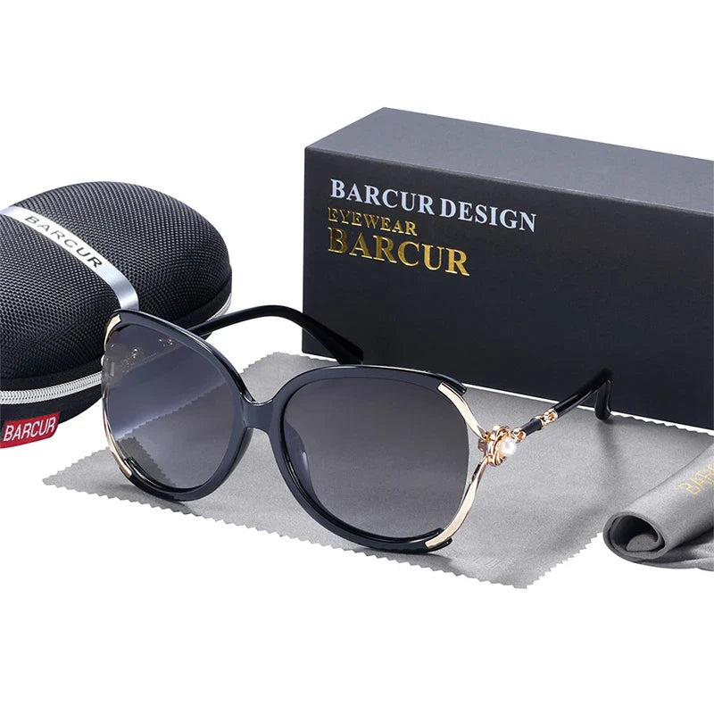 BARCUR Sunglasses Trendy Butterfly Design Women