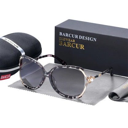 BARCUR Sunglasses Trendy Butterfly Design Women