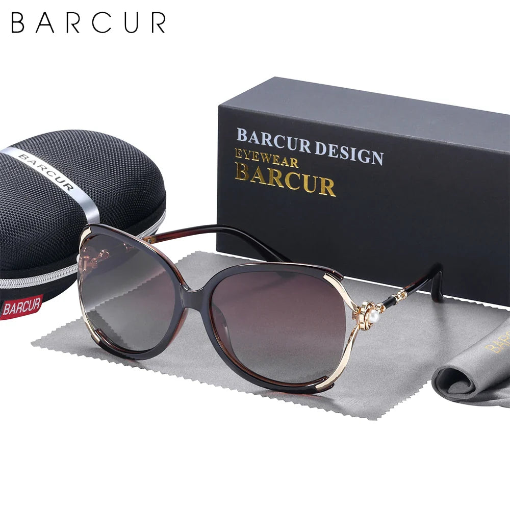 BARCUR Sunglasses Trendy Butterfly Design Women
