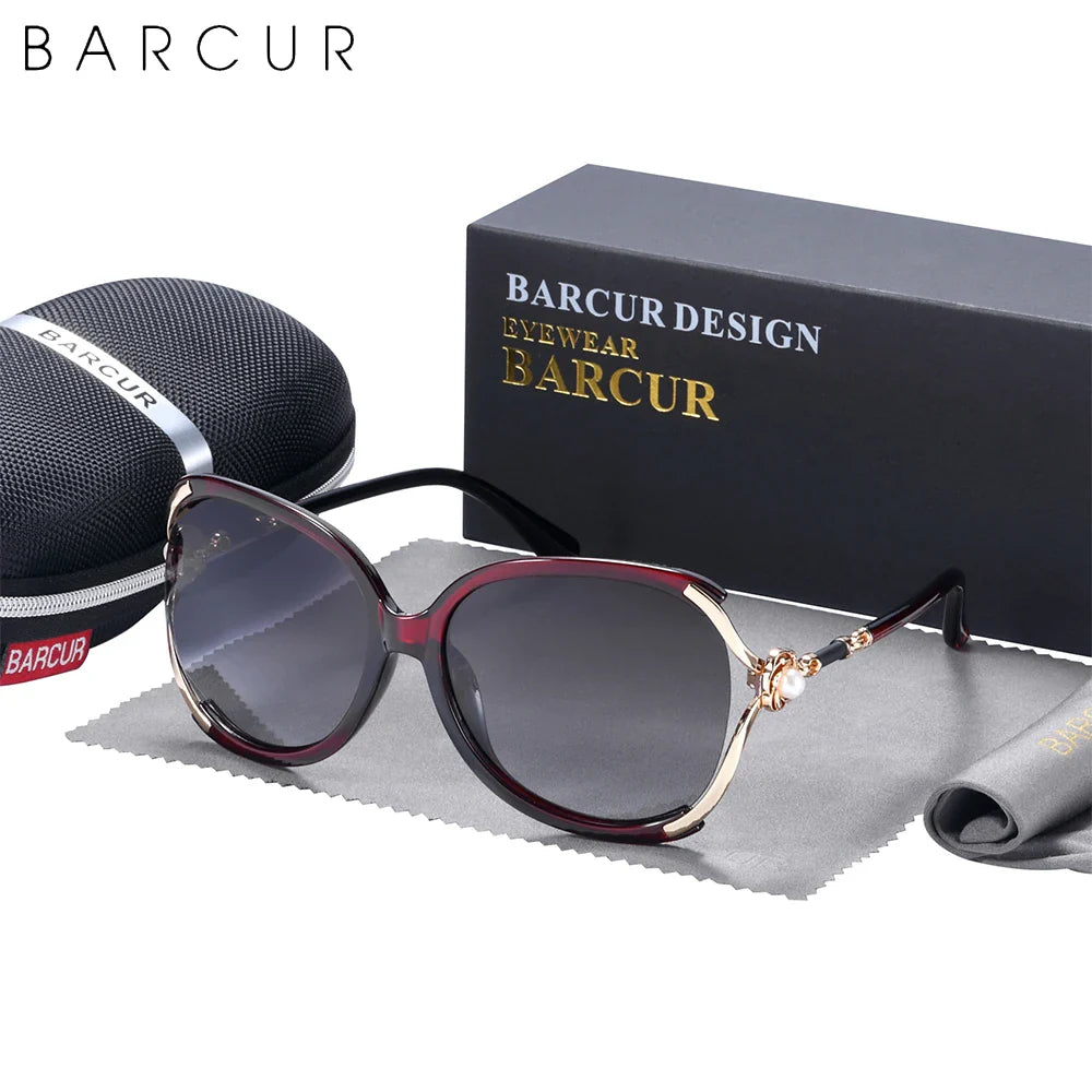 BARCUR Sunglasses Trendy Butterfly Design Women