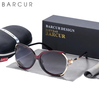 BARCUR Sunglasses Trendy Butterfly Design Women