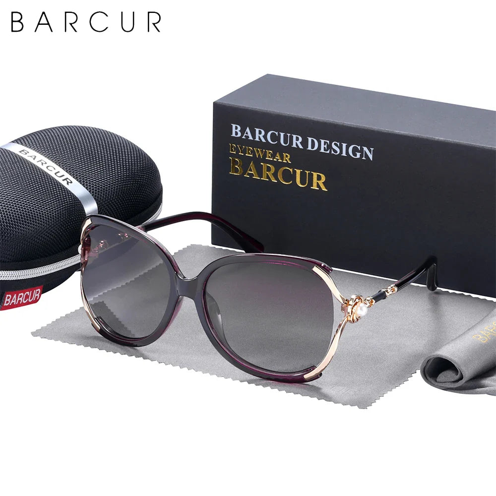 BARCUR Sunglasses Trendy Butterfly Design Women