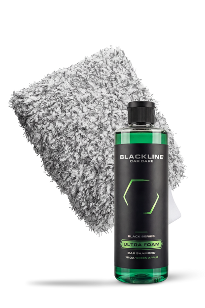 BLACKLINE® Microfiber Wash Mitt