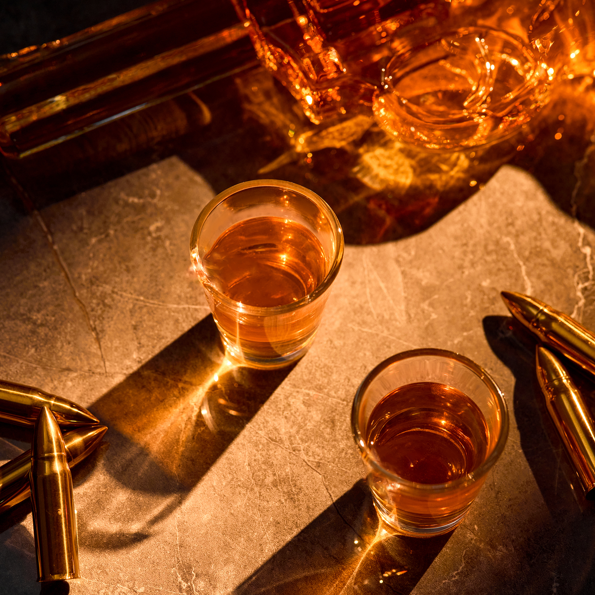 Gun Decanter Set