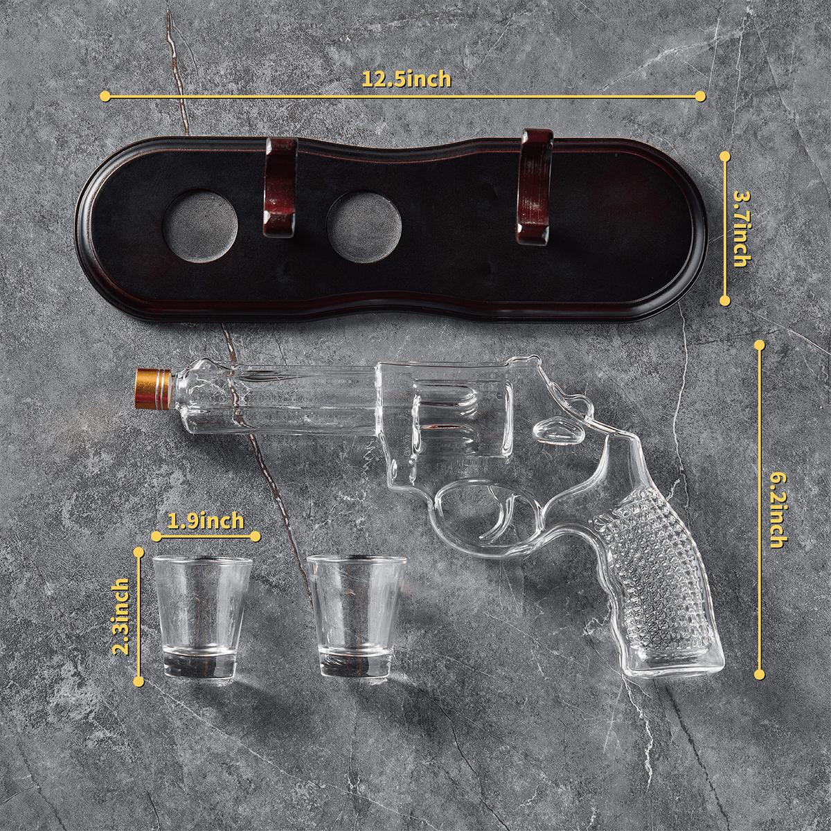 Gun Decanter Set
