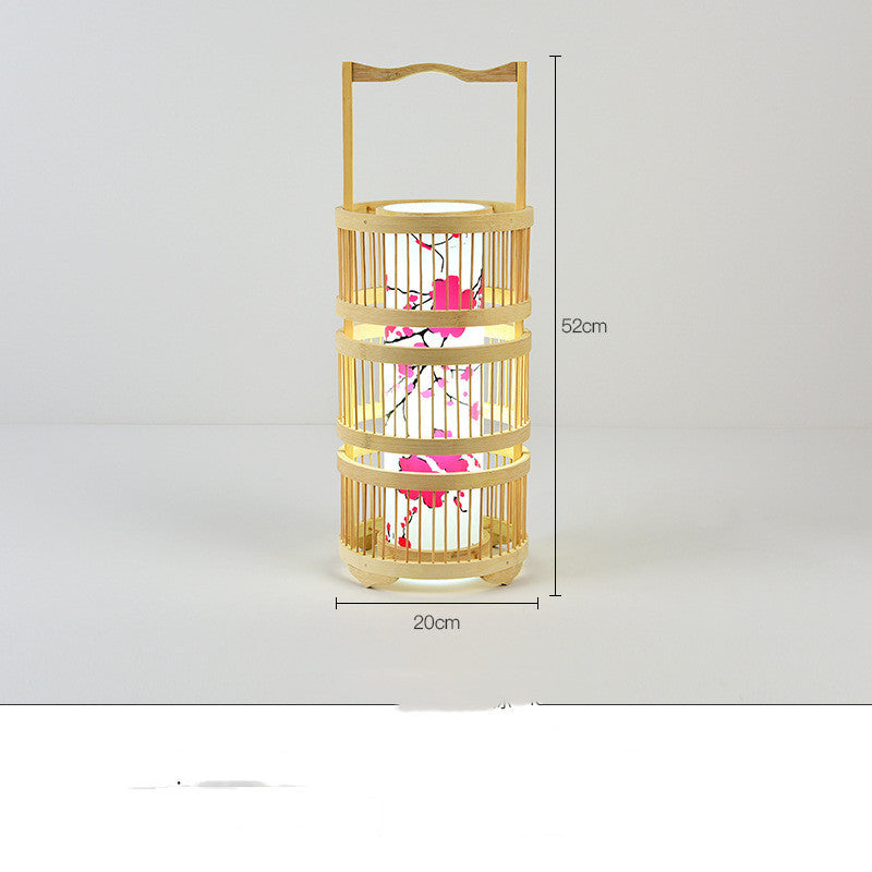 Bamboo Floor Lamp