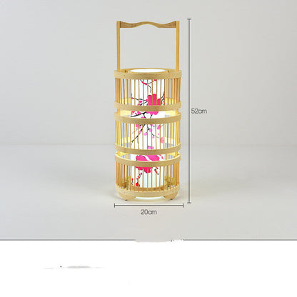Bamboo Floor Lamp