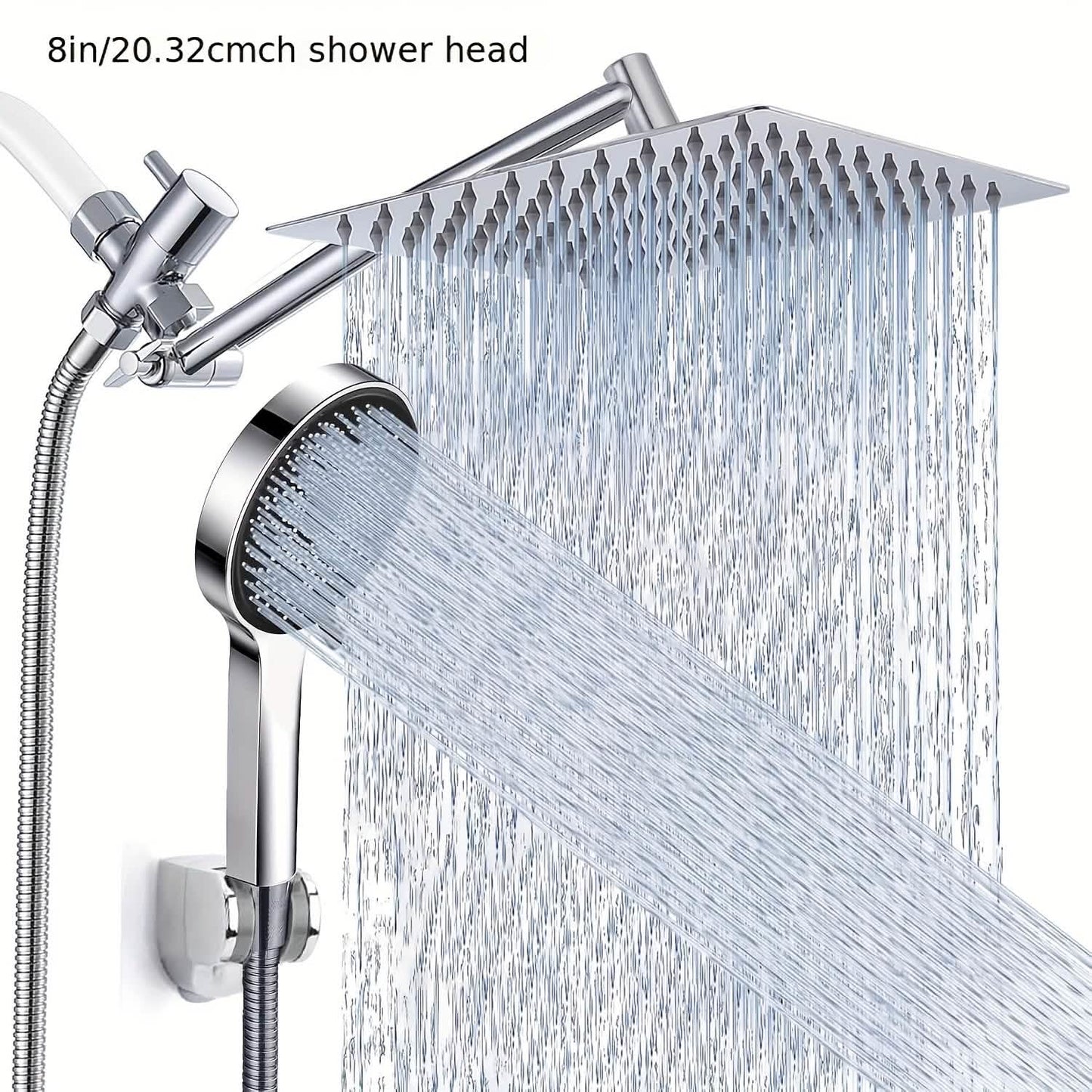 High Pressure Rainfall & Handheld Shower Head
