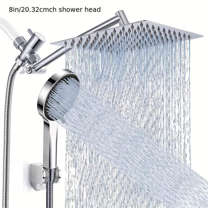 High Pressure Rainfall & Handheld Shower Head