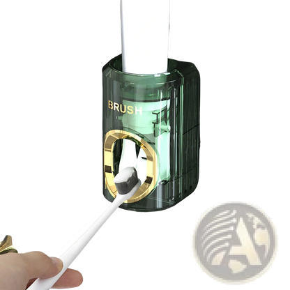 Automatic Toothpaste Dispenser and Toothbrush Holder