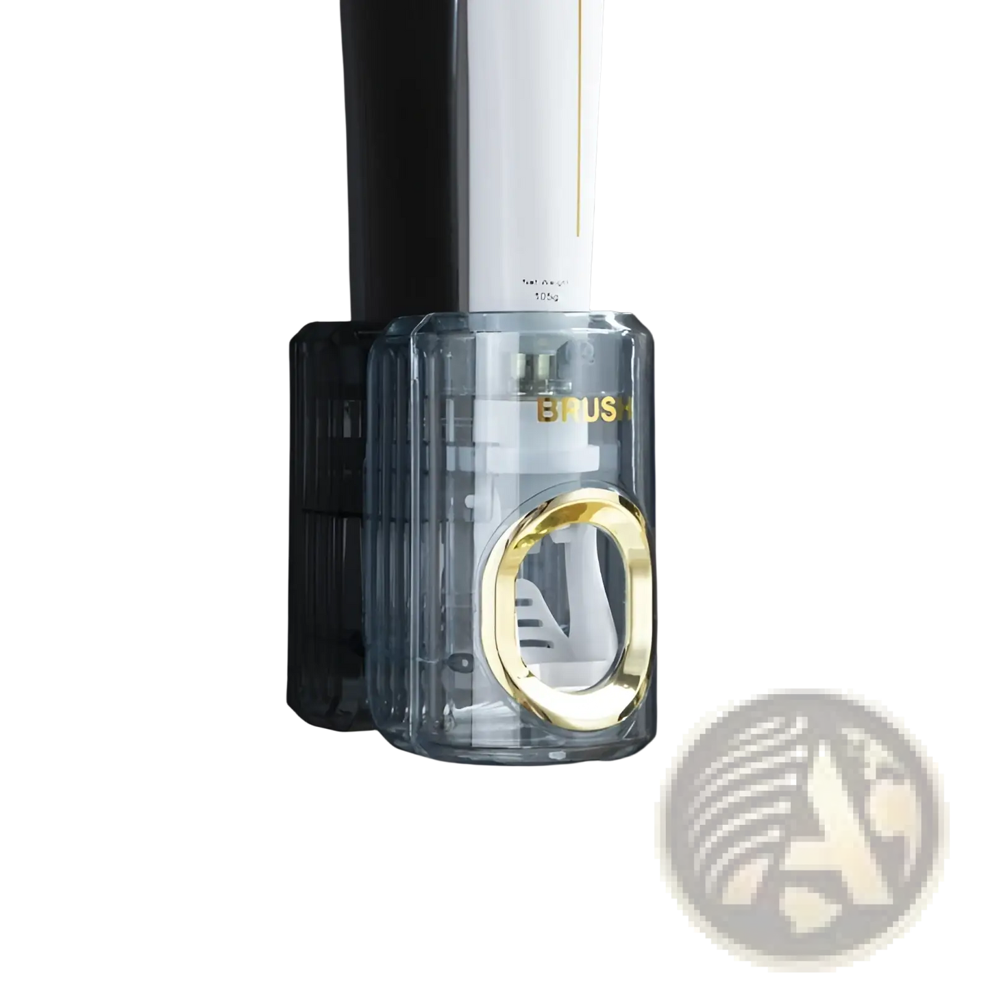 Automatic Toothpaste Dispenser and Toothbrush Holder