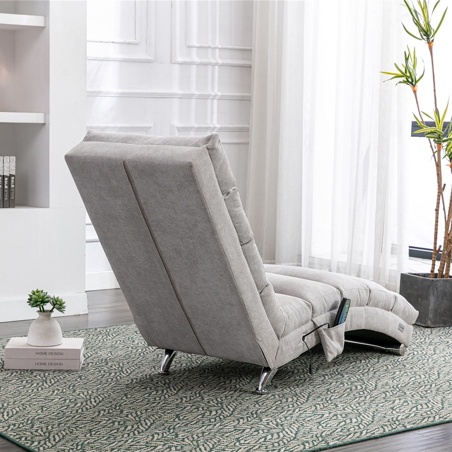 Massage Chaise Lounge Indoor With Remote Control