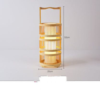 Bamboo Floor Lamp