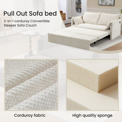 Pull Out Sofa Bed, Convertible Sleeper Sofa