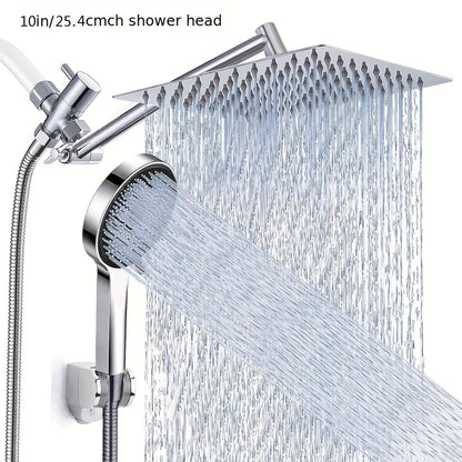 High Pressure Rainfall & Handheld Shower Head