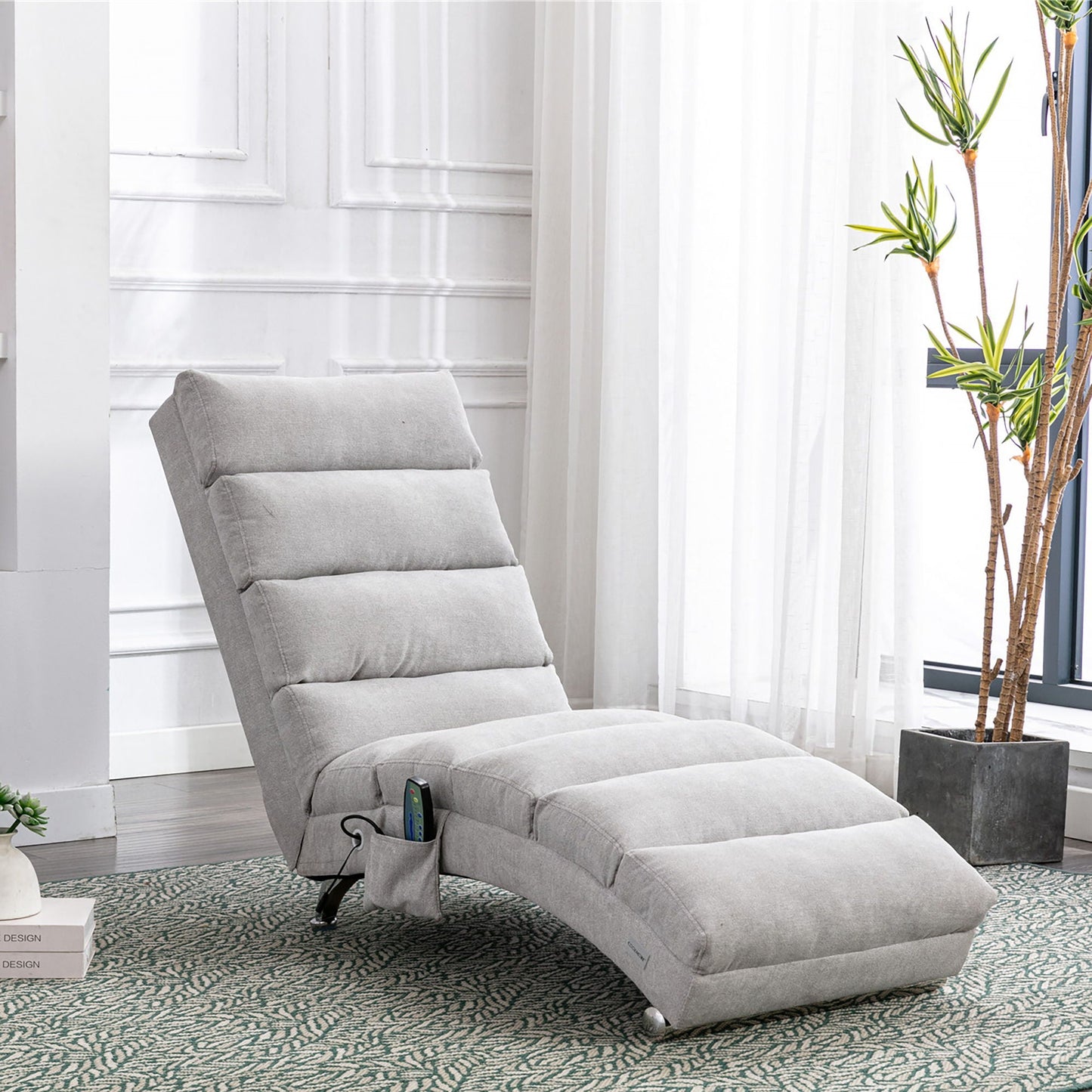 Massage Chaise Lounge Indoor With Remote Control