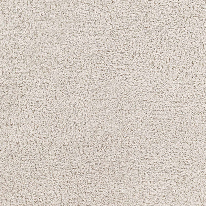Heavenly Solid Beige Plush Rug