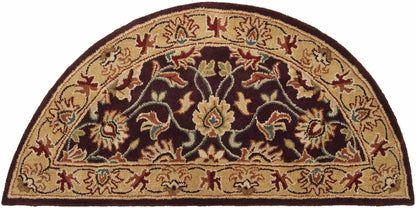 Cherryfield Burgundy Wool Area Rug