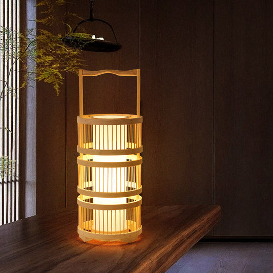 Bamboo Floor Lamp