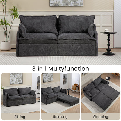 Pull Out Sofa Bed, Convertible Sleeper Sofa