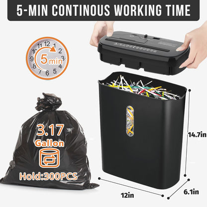 Woolsche Home Office Paper Shredder