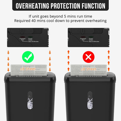 Woolsche Home Office Paper Shredder