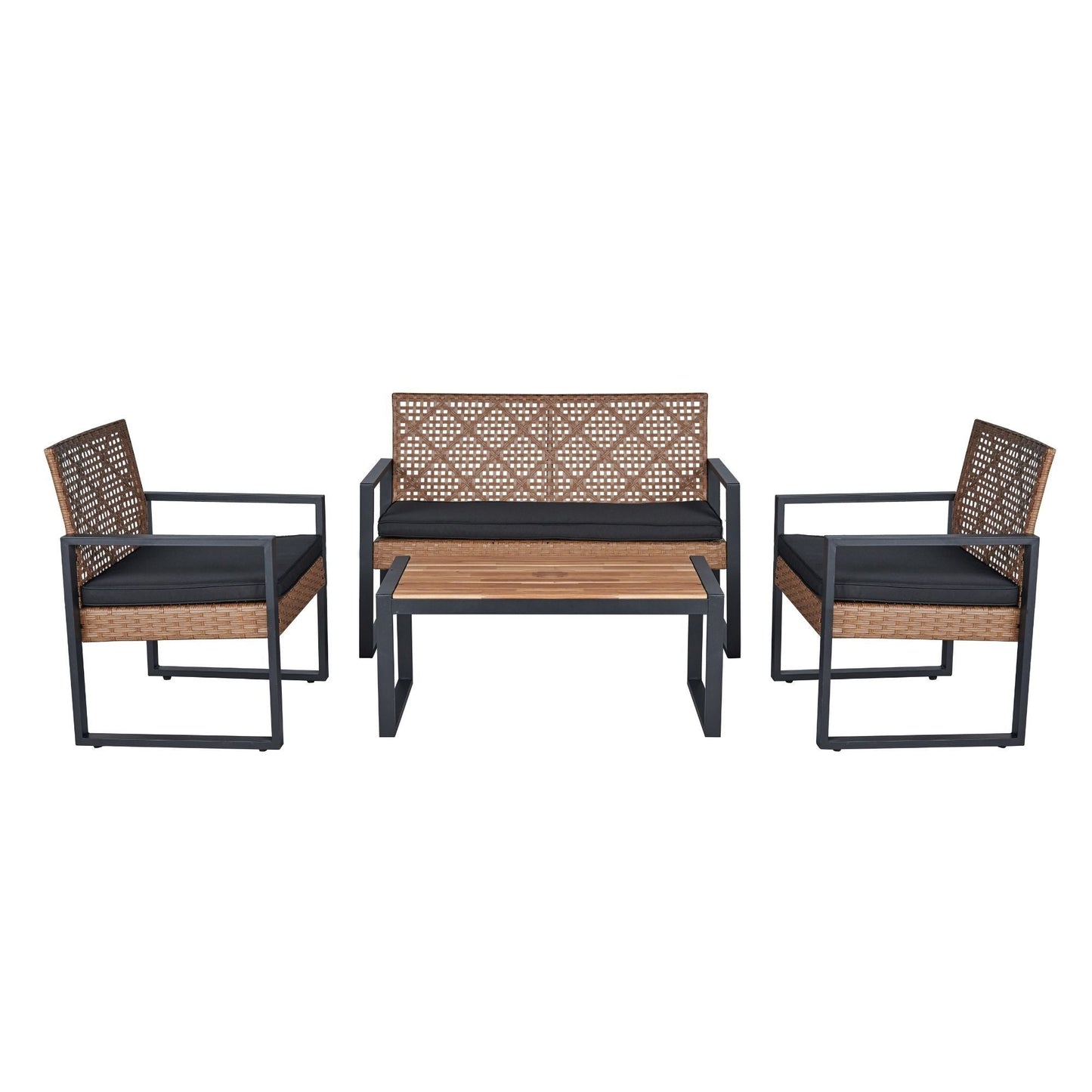 4 Piece Patio Furniture Set